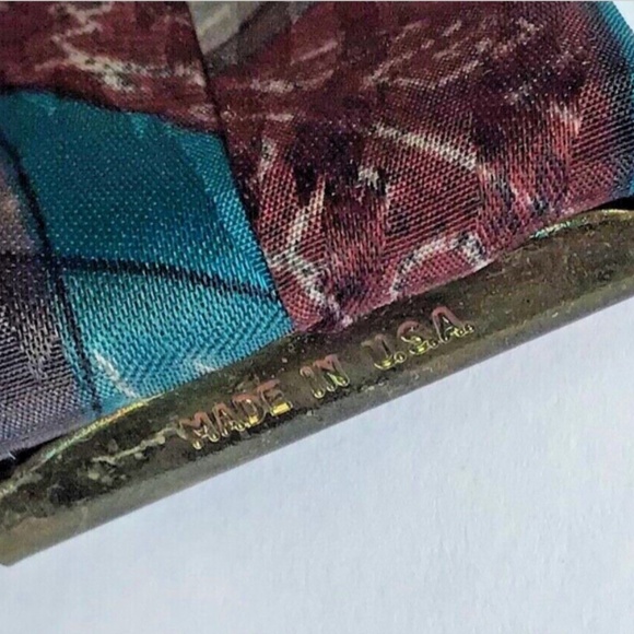 Boston Traders suspenders  braces, nice silk  colours & print  made in USA 🇺🇸 - Picture 4 of 6